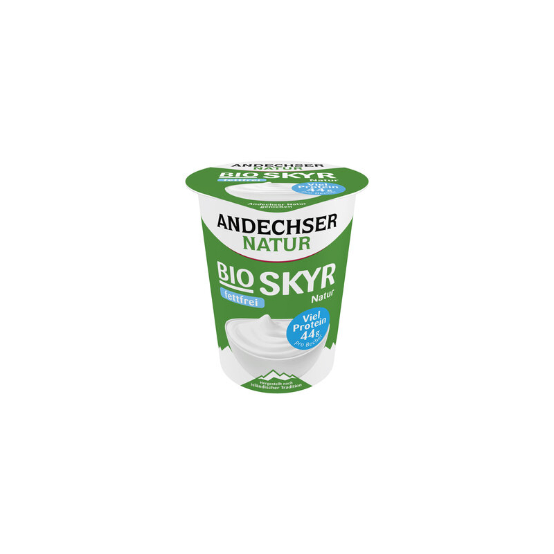Andechser Natur - Organic Skyr Natural fat-free - 
