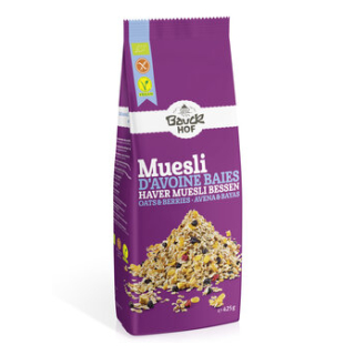 Bauck Mühle int. - Müsli d'avoine baies Intern. sans gluten Bio - 