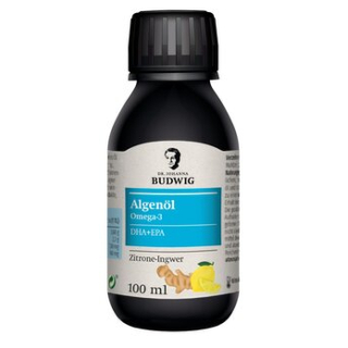 Dr. Johanna Budwig - Dr. Budwig Omega-3 Olio di alghe Limone-Zenzero - 