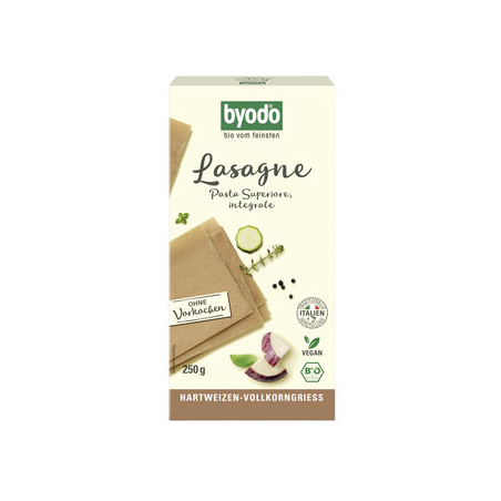 byodo - Lasagne integrali, 250 g - 