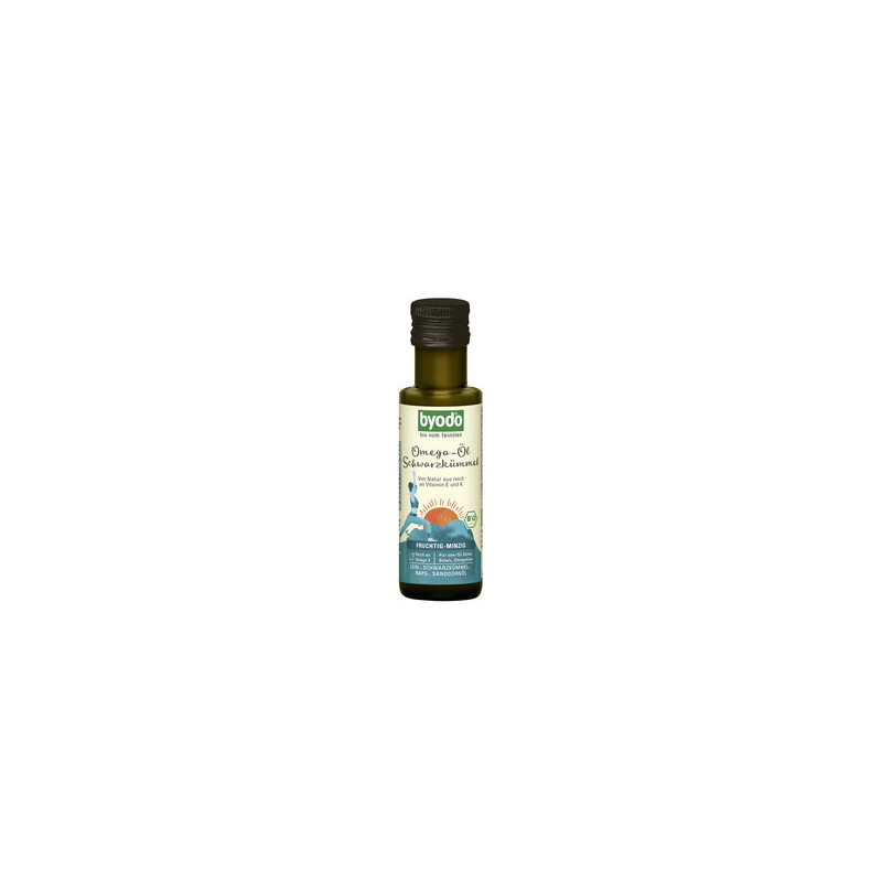 byodo - Huile Omega nigelle, vierge, 100 ml - 