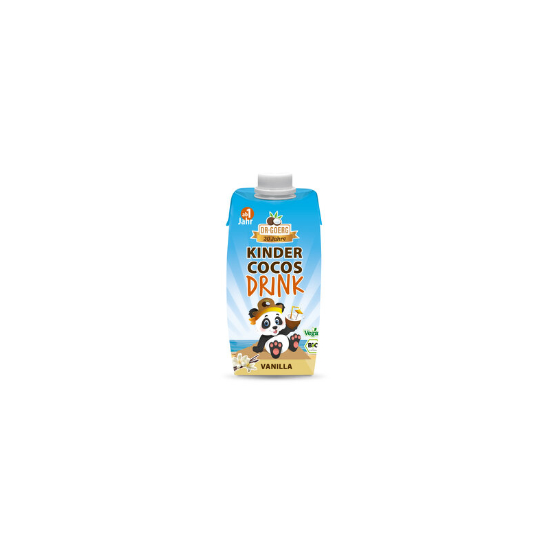 Dr. Goerg - Premium Bio-Kinder Kokosdrink - Vanille - 