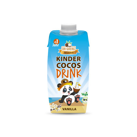 Dr. Goerg - Premium Bio-Kinder Kokosdrink - Vanille - 