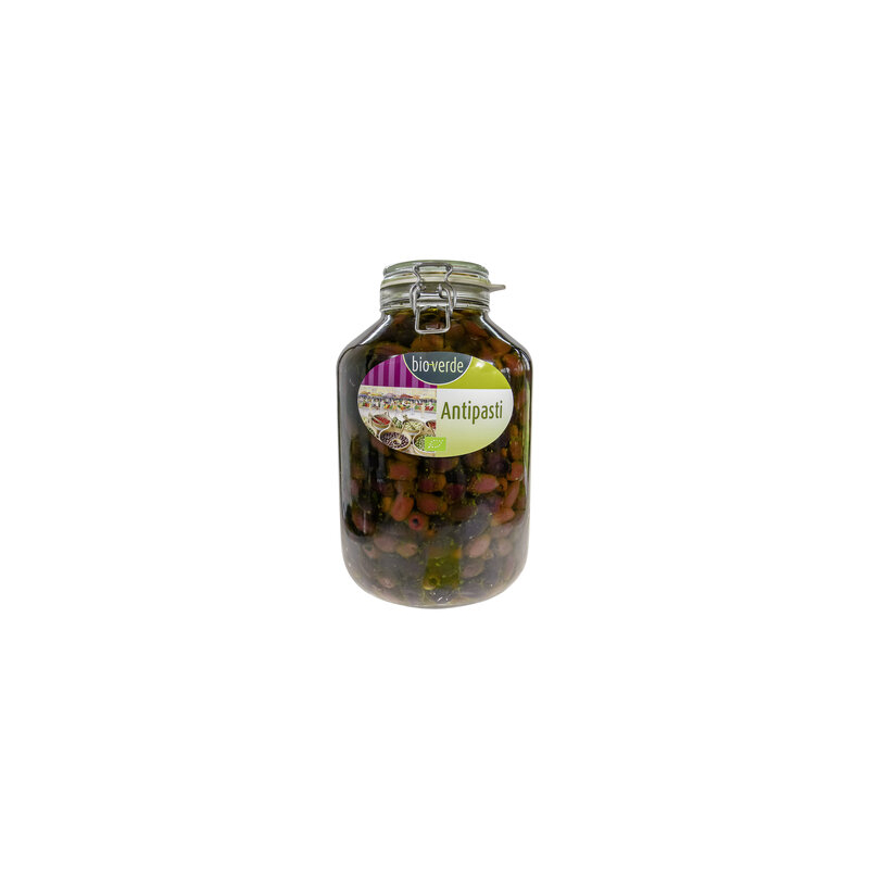 Bio-Verde - Olives Kalamata noires dénoyautées - 
