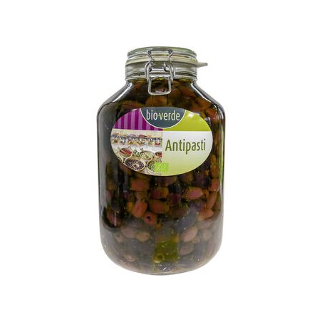 Bio-Verde - Olives Kalamata noires dénoyautées - 