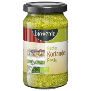 Bio-Verde - Pesto Coriandolo con zenzero vegano - 