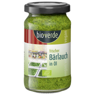 Bio-Verde - Ail des ours frais à l'huile, vegan - 