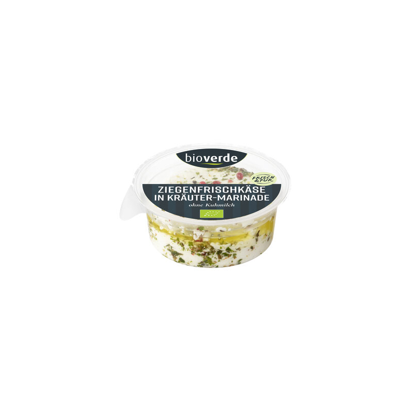 bio-verde - Ziegenfrischkäse in Kräuter-Marinade - 
