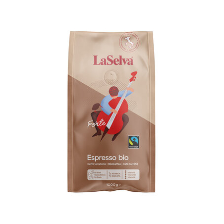 LaSelva - Espresso "Forte" - Café torréfié en grains - 