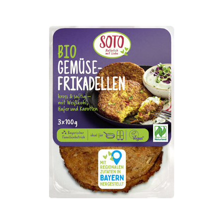 SOTO - Bio Boulettes de légumes NL - 