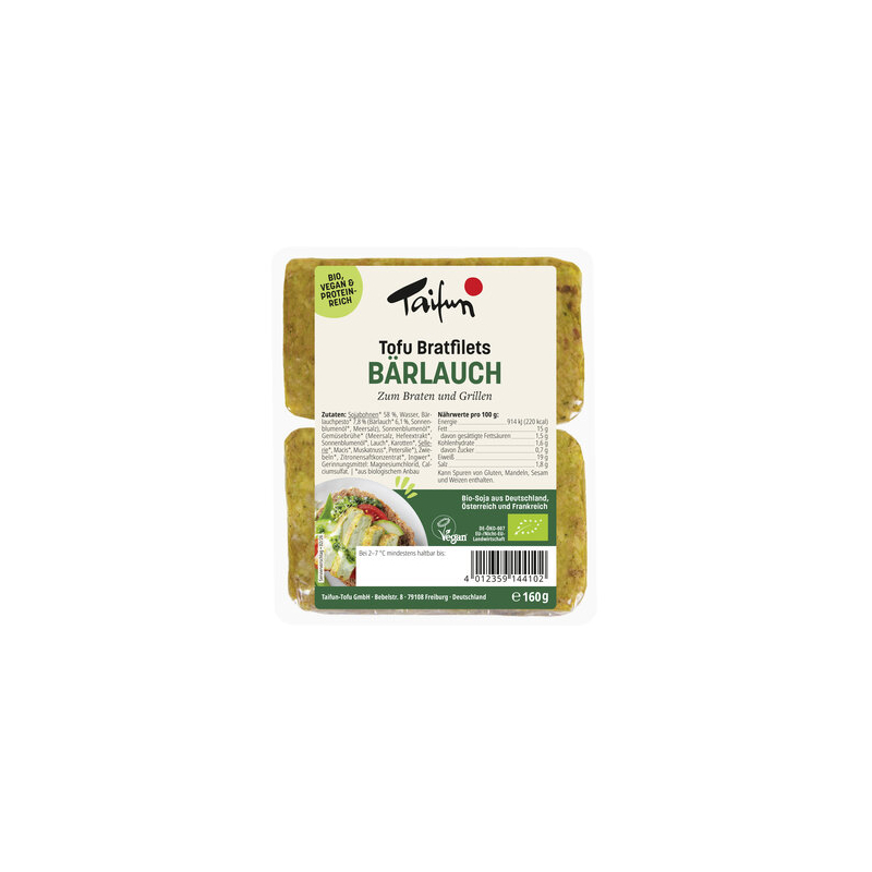 Taifun - Tofu Bratfilets Bärlauch - 