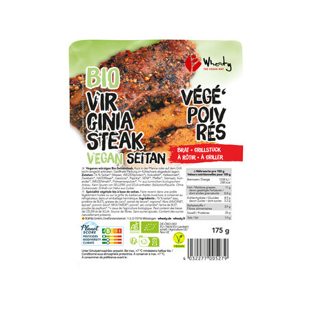 Wheaty - Steak Virginia Végan - 