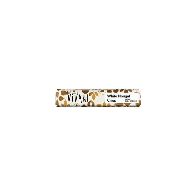 Vivani - White Nougat Crisp Bar - 