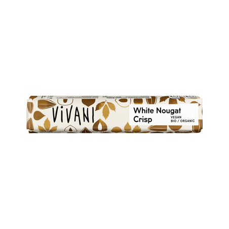 Vivani - White Nougat Crisp Bar - 