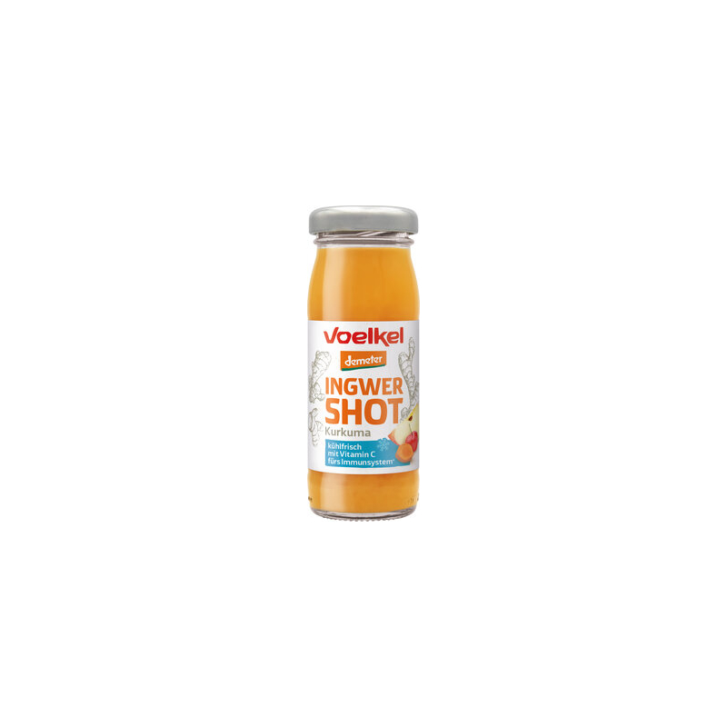 Voelkel - Ginger Shot Turmeric, requires refrigeration - 