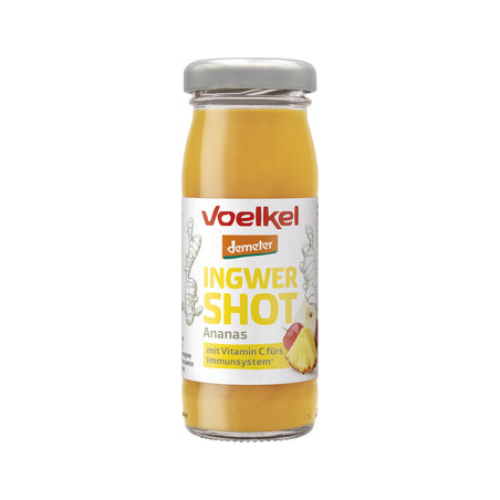Voelkel - Ginger Shot Pineapple, requires refrigeration - 