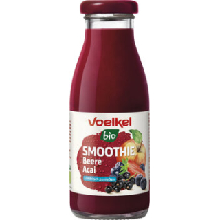 Voelkel - Smoothie Frutti di bosco Acai, da conservare in frigo - 