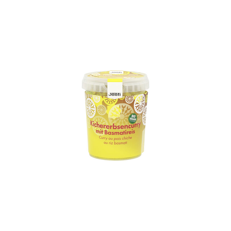 JooTi - Kichererbsencurry mit Basmatireis - 