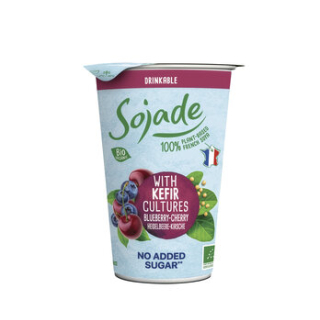 Sojade - Sojade mit Kefir Kulturen Heidelb-Kirsche - 