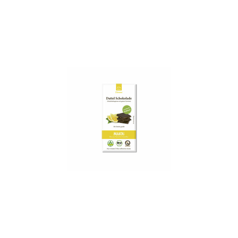 MAKRI - Chocolat Datte - Citron 57% - 