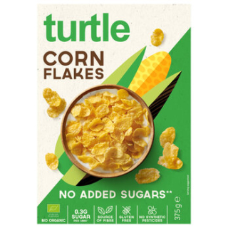 turtle - Cornflakes Low Sugar Bio & Sans gluten - 