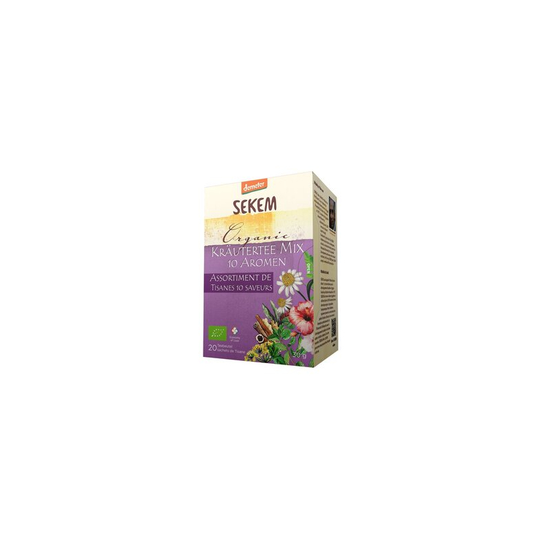 SEKEM - Mélange infusions 10 arômes Demeter - 