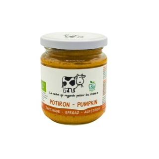La vache qui regarde passer les trains - Spread made from Sunflower Seeds Pumpkin - 