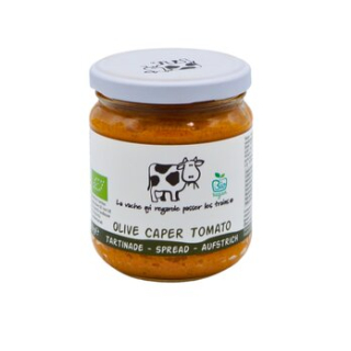 La vache qui regarde passer les trains - Spread made from Sunflower Seeds Olive, Capers and - 
