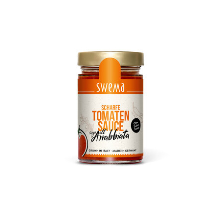 SweMa - Tomatensauce Arrabbiata - Sugo all'arrabbiata,300g - 