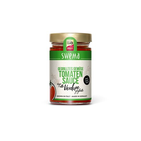 SweMa - Tomato Sauce Roasted Vegetables - Sugo all'verdura, 300g - 