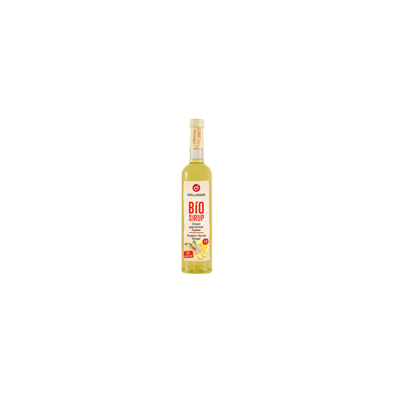 IMS Höllinger Gmbh - Sciroppo Bio di Zenzero 500ml bottiglia di vetro - 