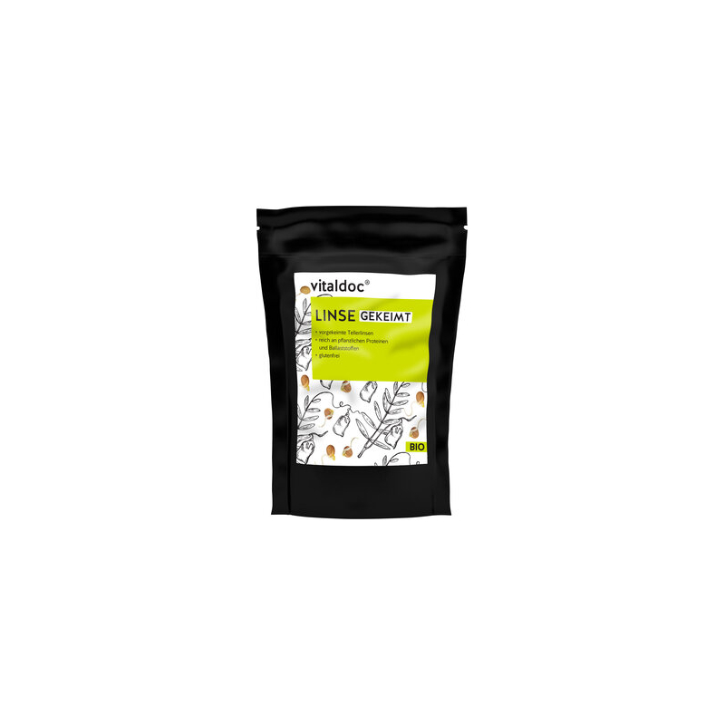 vitaldoc - vitaldoc® BIO Lentille entière, germée - 