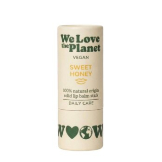 We Love The Planet - WLTP Baume à lèvres naturel - Sweet Honey 7g (vegan) - 