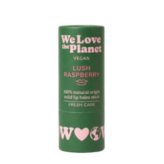 We Love The Planet - WLTP Baume à lèvres naturel - Lush Raspberry 7g (vegan) - 