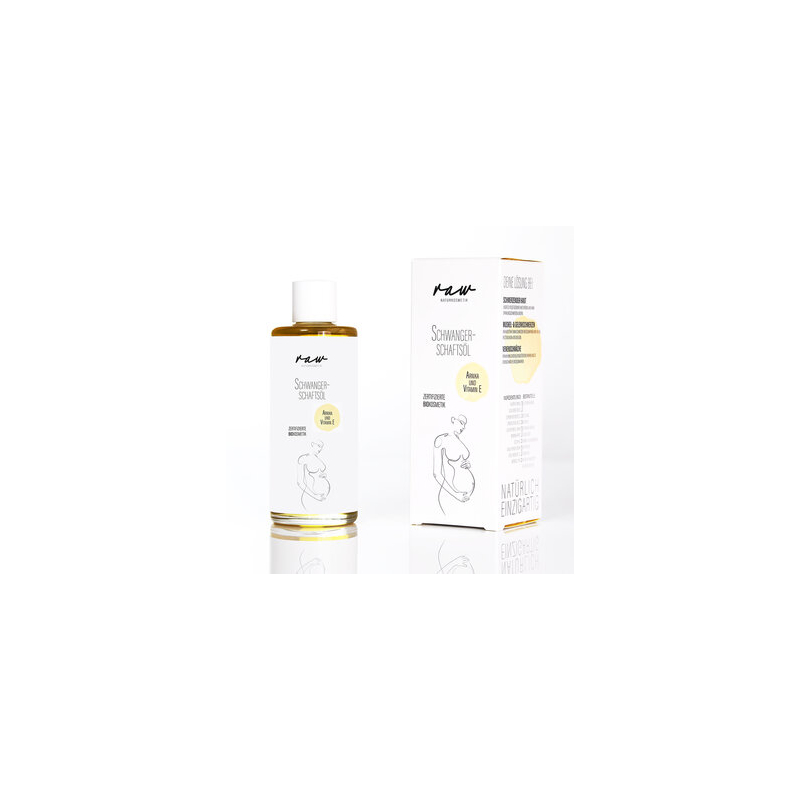 raw Naturkosmetik - Organic Pregnancy Oil with Arnica & Vitamin E for - 
