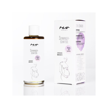 raw Naturkosmetik - Organic Pregnancy Oil with Hemp Oil & Lavender – Rel - 