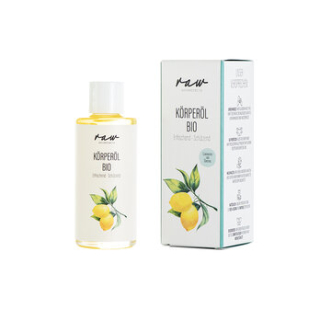 raw Naturkosmetik - Organic Body Oil Refreshing and Protective with Lemongr - 