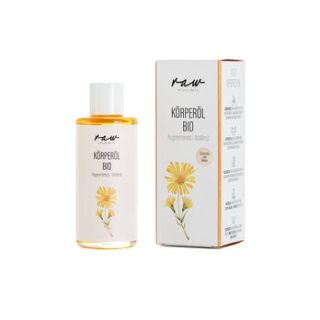 raw Naturkosmetik - Huile Corporelle Bio Régénérante et Raffermissante à l'Argousier - 