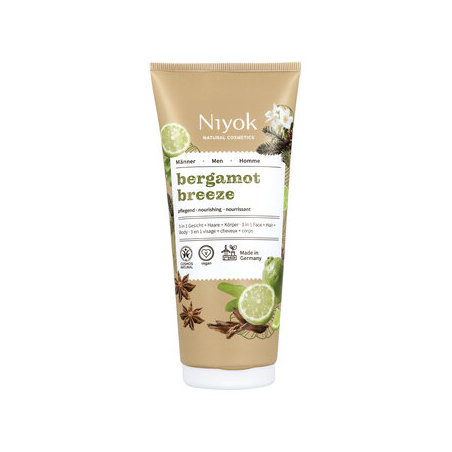 Niyok - gel douche bergamot breeze MEN - 
