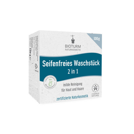 BIOTURM - BIOTURM Seifenfreies Waschstück 2 in 1 - 