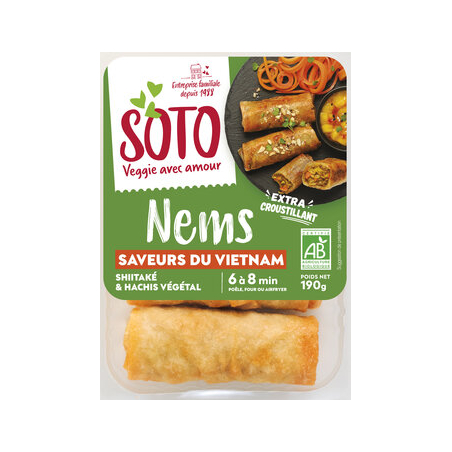 SOTO Frankreich - Bio Mini Frühlingsrollen Golden Sun - 