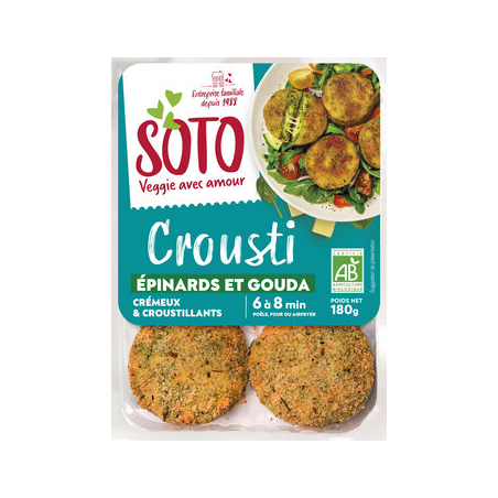 SOTO Frankreich - Spinach Cheese Rounds - 
