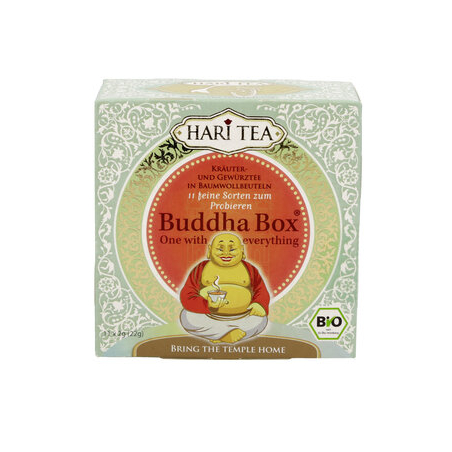 Hari Tea - Buddha Box Hari Tea bio - Bio-Buddha Box Hari Tea. Confezione regalo con diverse varietà di tè ispirate all'ayurveda.
