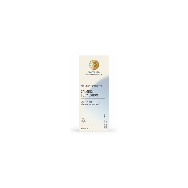 M. GEBHARD Naturkosmetik - CALMING BODY LOTION - Sensitive Burro di Karité - 