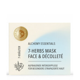 M. GEBHARD Naturkosmetik - 7-HERBS MASK FACE & DECOLLETE - Alchemy Essentials - 