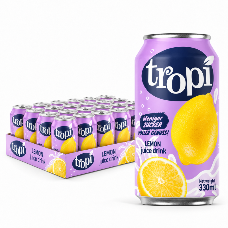 Tropi - Lemon Juice 330ml - Lemon juice juice without carbonation.