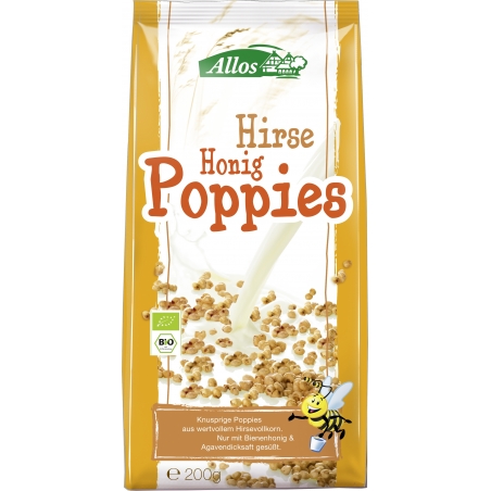 Allos Bio Hirse-Honig Poppies