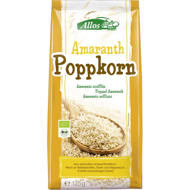 Allos Bio Amaranth-Poppkorn