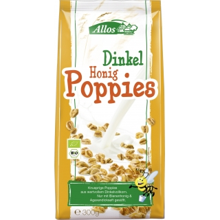 Allos Bio Dinkel-Honig Poppies