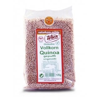 Werz Bio Vollkorn Quinoa gepufft und ungesüsst